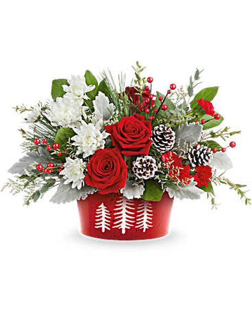 Teleflora\'s Snowy Pines